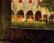 翁贝托 波丘尼 : Cloister of S. Onofrio